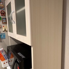 ニトリ/食器棚/レンジ台/炊飯器台/レンジラックの画像