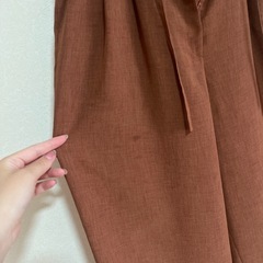 パンツ 茶色 カジュアル M〜Lの画像