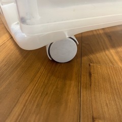 【無料】衣装ケース5段付き　※1箇所ワレありの画像