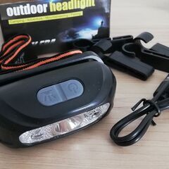 LED マグライト   LEDヘッドライトの画像
