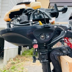 船外機　トーハツ　3.5馬力　外部タンクセット仕様　札幌の画像
