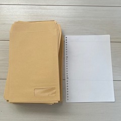 窓付き封筒の画像