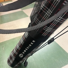 ジャングルジャングル貝塚店 ゴルフバッグ スタンドバッグ ワンサイダー ゴルフ セルフスタンドバッグ チェック柄 貝塚市 リサイクルショップの画像