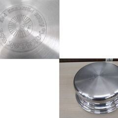 アサヒ軽金属 プリンセスナベ 片手鍋 直径約20㎝ 調理器具 ASAHI PRINCESS PAN 鍋 ガラス蓋付き 苫小牧西店の画像