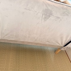 【クッション付】2人掛けソファの画像