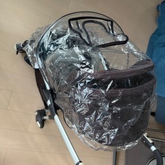 【バガブー】bee3ベビーカー レインカバーの画像