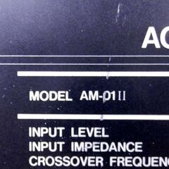 BOSE アクティブサブウーファー AM-01 Ⅱ ACOUSTIMASS BASS CHARGER ABC サブウーファー ボーズ ジャンク品 札幌 西区 西野の画像