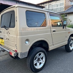 ja12w ジムニー オートマ H10 安心ABS付き カスタム車両 ベージュオールペイントの画像