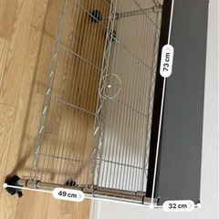 棚（キャスター付）の画像