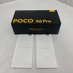 美品　POCO X6 PRO 12GB RAM 512GB ROM ブラック の画像