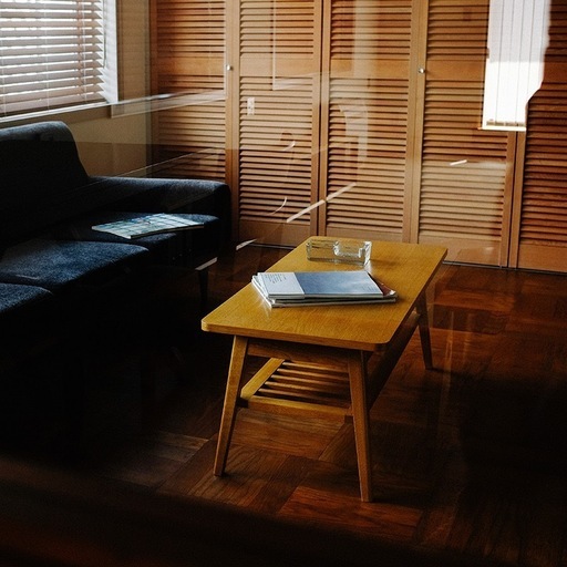 PACIFIC FURNITURE SERVICE　DH TEA TABLE WITH SHELF