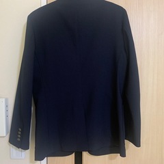 美品　ユニクロ　ネイビー 2024年　感動ブレザー　メンズＳサイズの画像