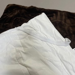 比較的美品！　敷パッド　敷きパッド　シングル　冬用　ブラウン　布団　ニトリの画像
