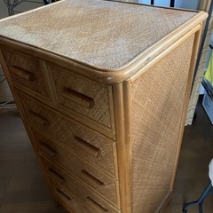 ★キャビネット★籐製品★ラタン★の画像