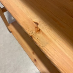 無印良品　パイン材ユニットシェルフの画像