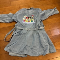 ディズニー　デニムワンピースの画像
