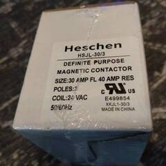 【新品・未使用】HVACモータコンタクタ HSJL-30/3 3極 30A 24VAC 50/60Hz リレー交換用 エアコン ヒートポンプ 冷凍システム UL準拠の画像