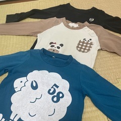 子ども服　長袖Tシャツ95せん㎝の画像