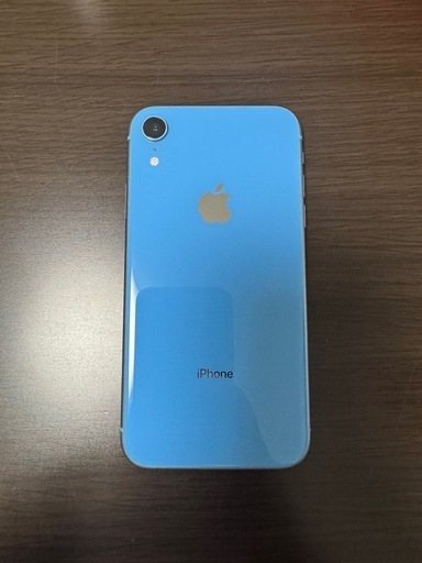 iPhone XRブルー 128GB 購入 本体