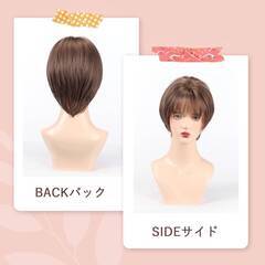 【新品・未使用】HAIRCUBE ウィッグ ショート フルウィッグ 黒髪 レディース ボブ 自然 小顔 耐熱 普段使いの画像