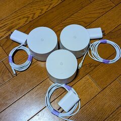 Google Wifi アクセスポイント 3 台の画像