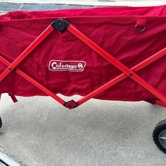 Coleman OUTDOOR WAGON 赤　　コールマンワゴン
の画像