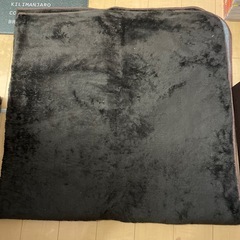 Panasonic パナソニック　カーペット　電気カーペット用カバー　ブラウン　正方形　冬用　ラグ　マット の画像
