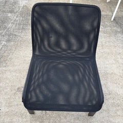IKEA イケア イージーチェア ワイド メッシュ　ブラック　椅子　イス　いす　黒　ブラックの画像