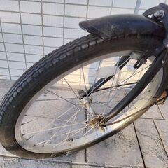 20インチ6段切り替え折りたたみ自転車の画像
