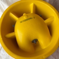 『状態良い』Bumbo バンボ　ベルト付き　イエロー　の画像