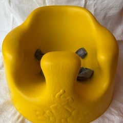 『状態良い』Bumbo バンボ　ベルト付き　イエロー　の画像