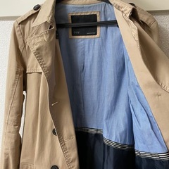 ZARA BASICトレンチコートの画像