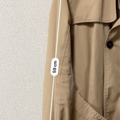 ZARA BASICトレンチコートの画像