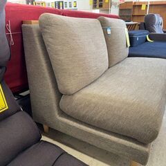 J3028　【リユースのサカイ柏店】　美品　二人掛けソファ　グレーの画像