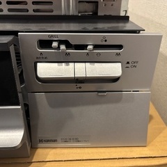 【未使用】ハーマン　ビルトイン3口ガスコンロ　ファミの画像