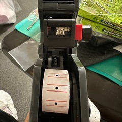 値段打ち機セットの画像