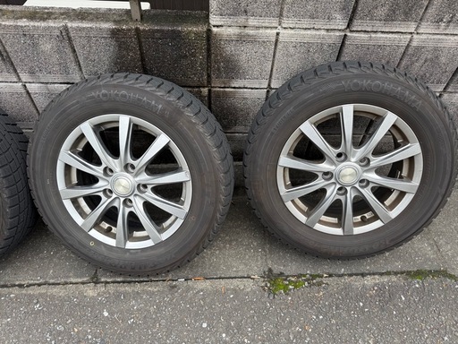195/65R/15 スタッドレスタイヤホイール×4本セット