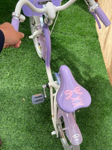ラプンツェルの子供自転車
