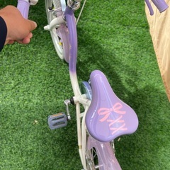 ラプンツェルの子供自転車の画像