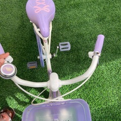 ラプンツェルの子供自転車の画像