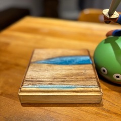 ウッドレジン　台座の画像