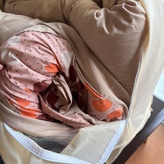 こたつ　長方形　ブラウン　布団　毛布　上掛けの画像