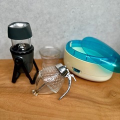 超音波洗浄器、ハニーディスペンサー、3WAY ランタン
の画像