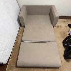 ソファとミニテーブル　セットの画像