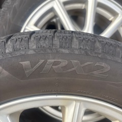 中古スタッドレス、アルミ　205/55R16　ブリヂストンVRX2 2022年製　リーフなど！山はあまりありません！の画像