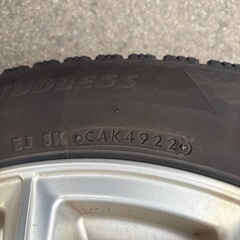 中古スタッドレス、アルミ　205/55R16　ブリヂストンVRX2 2022年製　リーフなど！山はあまりありません！の画像