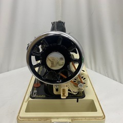 動作OK JANOME/ジャノメ ミシン YM-40 フットペダルモーター ケース付 昭和レトロ アンティーク TRADE MARK の画像