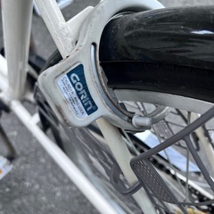 26インチ　ギア付き　自転車　シティサイクルの画像
