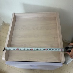 ３段収納BOX キャスター付きの画像