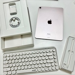 Apple iPad Air 第5世代 M1 ピンク64gb Wi-Fi 付属品の画像